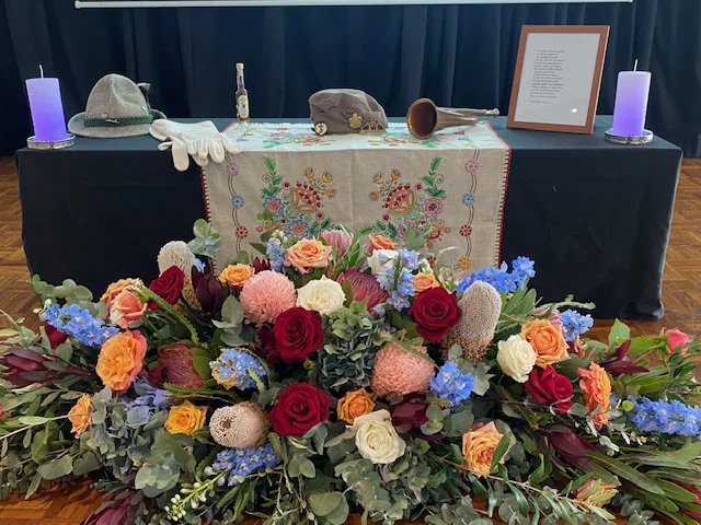 Memorial service Eastern Suburbs